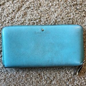 Kate Spade zip around wallet